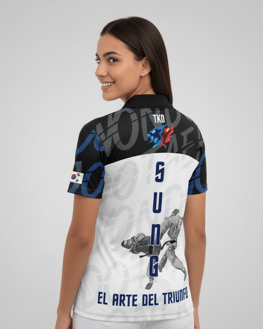 POLO PARA DAMA SUBLIMADA - UNIFORMES DIEGSA