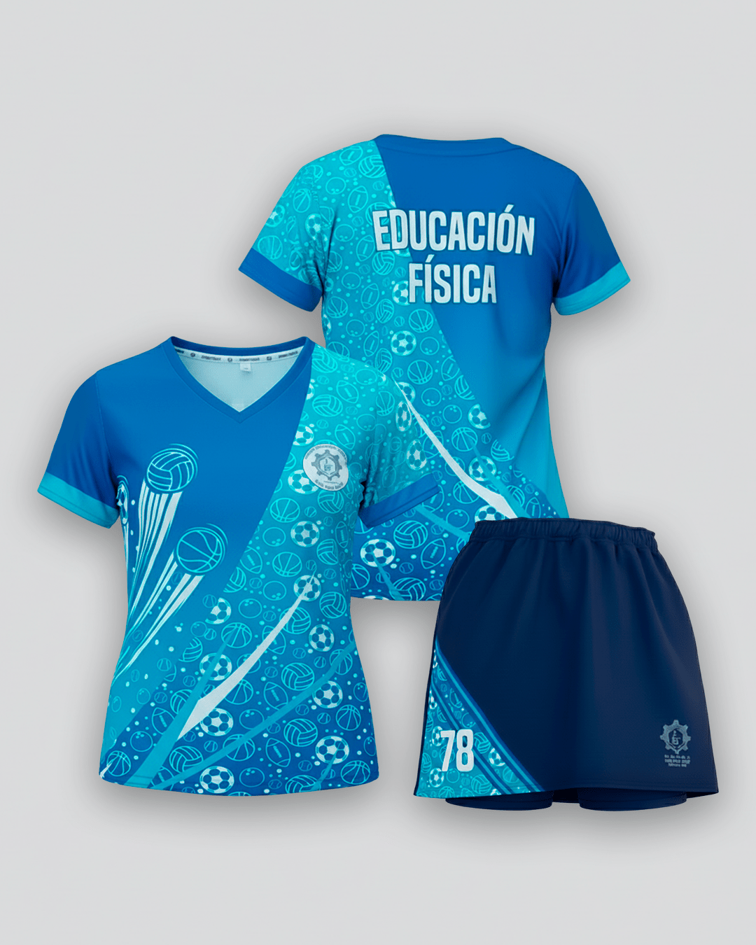 UNIFORME ESCOLAR DEPORTIVO NIÑA - My Store